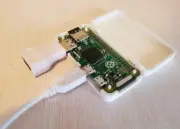 3D Printed Raspberry Pi Zero 0 Case White color Small Compact (NO LATCH)