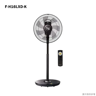 Panasonic國際牌【F-H16LXD-K】16吋7枚扇DC直流馬達清淨型電風扇-晶鑽棕