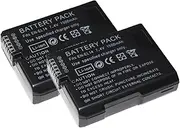 2 Packs 7.4V 1500mAh EN-EL14 Battery for Nikon D5500 D5600 D3400 D3500 D5100 D5200 D5300 D3100 D3200 D3300 COOLPIX P7700 P7800