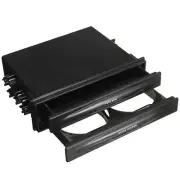 Double Din Dash Radio Installation Pocket Cup Holder Storage Box Car Accessory (for: Porsche)