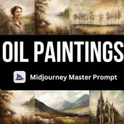 Midjourney Prompts, Old Style Oil Paintings Wall Art Prompt, Prompt Guide