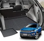 X-CAR Boot Liner for Jeep Compass 2017-Onwards All Weather Heavy Duty Cargo Trunk Cover Mat Luggage Tray Car Accessories