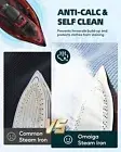 Brand new 1500W Cordless Iron with Steam | Anti-Drip, Ceramic Soleplate,