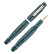 Scribo Feel Fountain Pen in Due Sorelle Ebonite, 14kt Flexible Medium Nib - NEW