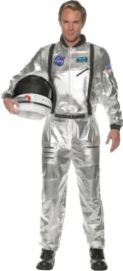 Astronaut Silver Jumpsuit - Underwraps