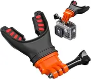 Camera Backpack Clip | Silicone Camera Quick Release Clip - Multi-Angle Lightweight Silicone Mouthpiece for Snorkeling Live Streaming Sports Recording Overhead Filming Rock Climbing Surfing