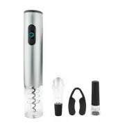 BRENTWOOD WA-2001S Electric Wine Bottle Opener with Foil Cutter, Vacuum...