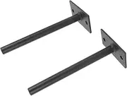 2pcs Wall Weight Storage Rack Available, Fitness Wall Mounted Weight Plate Holder, Alloy Steel Construction Diameter 1.0in Secure Mounting Hardware, Easy Installation