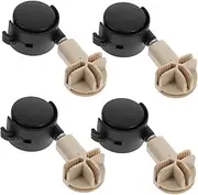 Didiseaon 4 Pcs Swivel Casters for Cat Cages Pet Crates Easy Mobility Wheels for Pet Carriers Reliable Support Optimal Stability for Dog and Cat Furniture