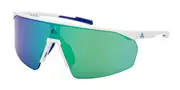 Adidas Sp0075 PRFM Shield 21Q Women’s Sunglasses White Size 145