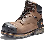 [Timberland PRO] Men's Boondock 6 Inch Waterproof Non-Insulated Work Boot,Brown Oiled Distressed,10.5 M US