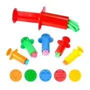 for Creative 5 Pcs Plasticine Squeeze Set Clay Dough Model Tool Toys Assorted De