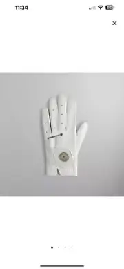 KITH TaylorMade 2024 TP Glove Silk Size Large Brand New White Sold Out Quality