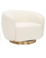 Safavieh Couture Bernard Boucle Swivel Accent Chair