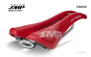 NEW Selle SMP STRATOS Saddle : RED - MADE IN iTALY!