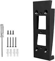 Blink Video Doorbell Installation Rack, Adjustable Installation Bracket for Blink Video Doorbell, Blink Camera Home Security System Accessory, Easy to Install, Black