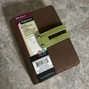 Plan Ahead Organizer Undated Planner Weekly Monthly Brown Green New