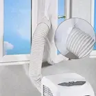 NEW Portable Seal Vent Kit For Air Conditioner Window Hose Sealing Cloth Airlock