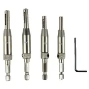 Woodworking Hinge Drill Bit Set Precise Positioning Easy Installation 4 Sizes