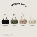 女士大號抽繩單肩包 BAGUETTE BAG - CHICHIES STUDIO