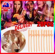 20 Hens Party Night Willy Dick StrGY Penis Dicky Sexy Straws Bachelorette straw