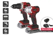 Certa PowerPlus Impact Drill & Driver 4.0Ah Bundle