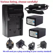 Battery or wall Charger for Sony NP-FV100 fv70 DEV-3 DEV-30 DEV-5 DEV-50 DEV-50V