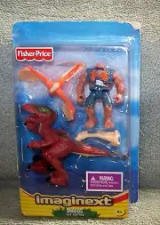 NEW IMAGINEXT 2004 DINOSAURS SHREDS THE RAPTOR SET AGES 4+
