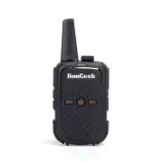 2PCS HamGeek HG-360 Mini Walkie Talkie UHF Radio 8W 5KM 16CH FM Transceiver