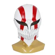 Anime BLEACH Kurosaki Ichigo FRP GFRP Face Mask Halloween Cosplay Props Gift