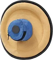 Flying Disc for Dogs - Soft Canvas Interactive Toys Dog Games | Pet Supplies, Training Outdoor Games with Snack Bag for Sports Travel Beach, Safe on Teeth
