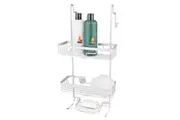D.Line Aluminium Over the Door Shower Caddy 28 x 16 x 58cm