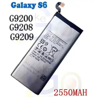 購滿意 熱賣 三星 S6 G9200 G9208/9 手機 內建 電池 2550mah 型號 BG920ABE 座/旅充