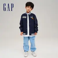 在飛比找蝦皮商城優惠-Gap 男童裝 Logo束口牛仔褲-淺藍色(784942)