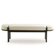 Jahoda 1.6m New Elm Bench - Natural Linen