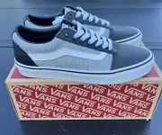 Vans Ward Drizzle/White Size 8 Men US, UK 7, EUR 40.5