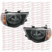 HeadLights Pair LHS+RHS Lamp For Mitsubishi Triton ML 06~09 GLS GLX-R VR AU (for: Mitsubishi)