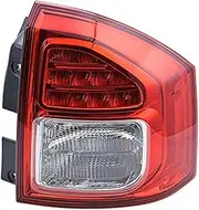 Rear car light Auto Parts For JEEP For Compass 2011-2014 Rear Brake Tail Light Stop Warning Lamp Car Accessories Left Right(Right)