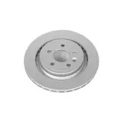 Disc Brake Rotor-Rear Genuine Geomet Coated Rotor Power Stop EBR1073EVC