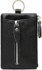 [CANLOT] Leather Keyholder Collar Shape Coin Purse Card Key Pouch Pocket Custom Made