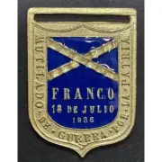 Insignia de Mutilados de guerra Franco