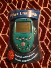 Lexibook Handheld Poker Challenge LCD Game.NEW SEALED