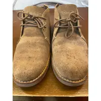 在飛比找蝦皮購物優惠-Timberland 男款咖啡色麂皮短靴 size 10 w