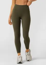 [Lorna Jane] Amy Phone Pocket Ankle Biter Tech Leggings in Green, Size - Medium M Luxury Green
