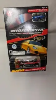 Vintage Need for Speed TEXACO Havoline Diecast car & Cd Game NOS FREE SHIPPING