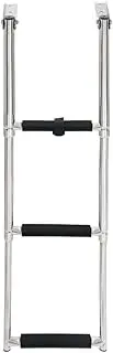 Generic Folding Boarding Ladder 3-Step Stainless Steel