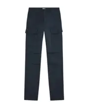 Diesel P Argy Logo-Patch Pants IT48 Black