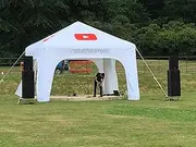 AIR TIGHT Inflatable Commercial Event Beach Marquee Tradeshow Tailgating Tent (20x20x13ft.)
