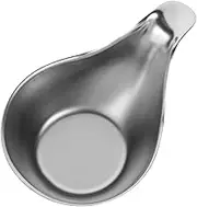 Hoement Sauce Cup Dispenser Custard Cups Sauce Containers Dip Clip Bowl Coffee Bean Container Bowl Condiment Pots Infuser Condiment Squeeze Bottles Jugs Steamer Pan Silver Stainless Steel