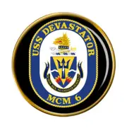 USS Devastator (MCM-6) Pin Badge